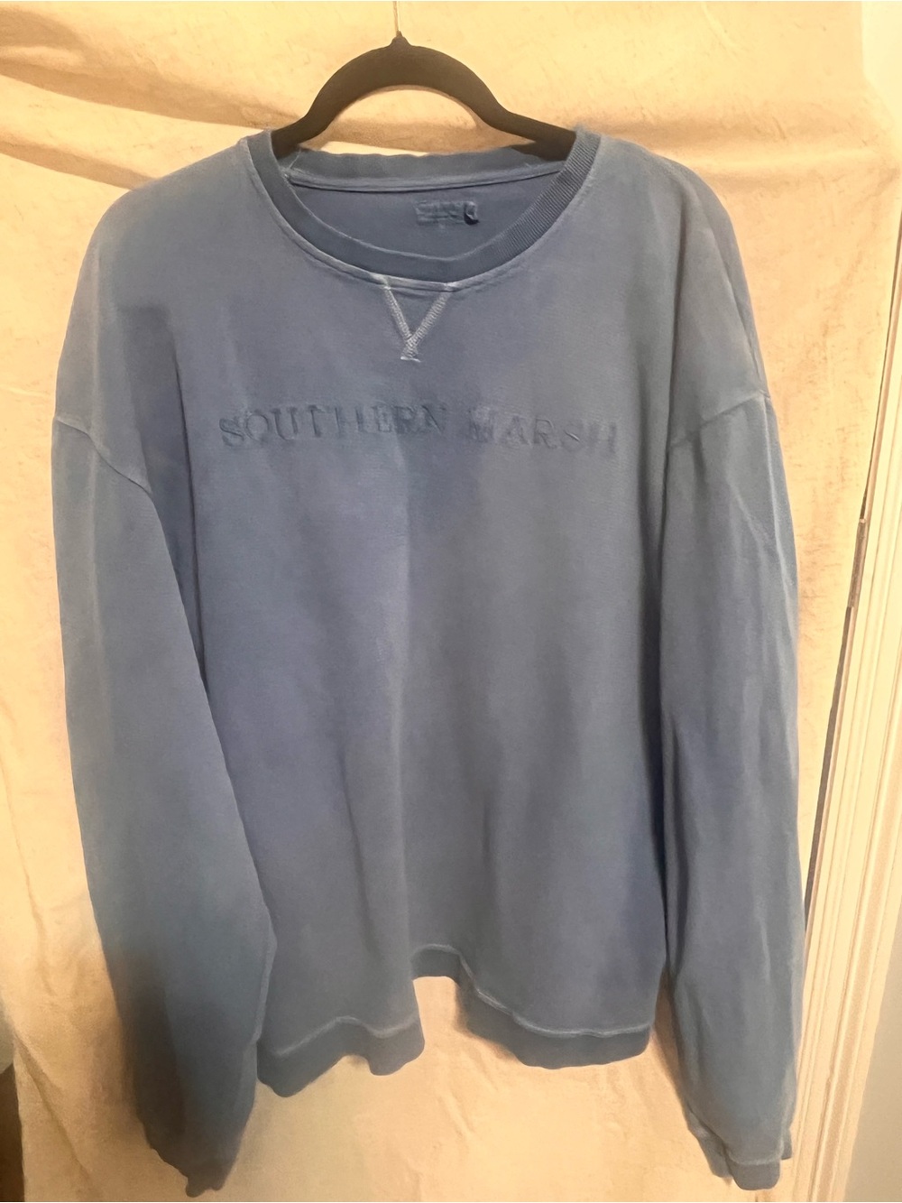 Southern Marsh Light Blue Crewneck Sweatshirt
